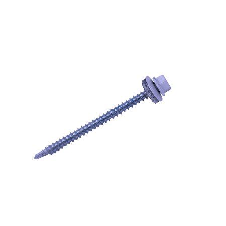 Саморез кровельный 4,8х70 мм оцинкованный белый