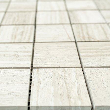 Мозаика Light grey marble серый GR03