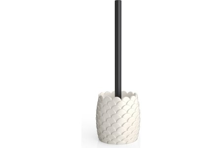 Ершик для унитаза WHITE DRAGON напольный цвет белый