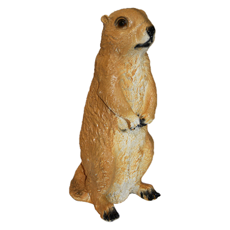 Садовая фигура Бурундук стоит на лапках 28см