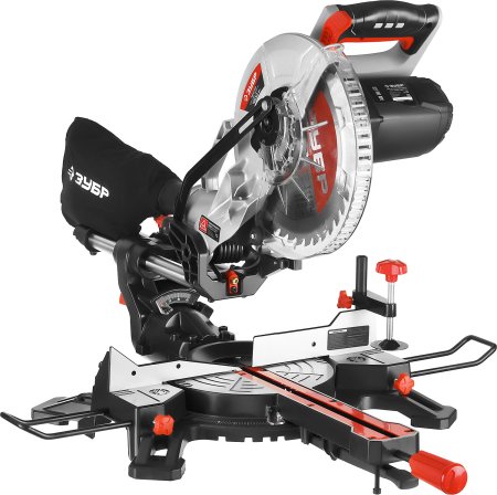 Пила торцовочная Зубр ЗПТ-255-1800 ПЛ 1 800Вт 255мм