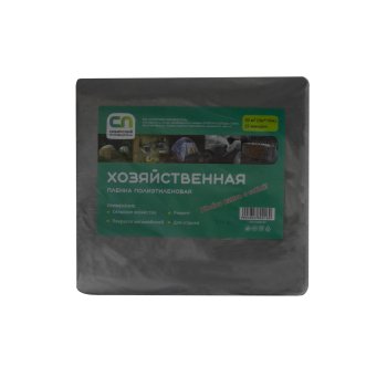 Пленка полиэтиленовая Сибполимер 10х3м 25мкр цвет черный