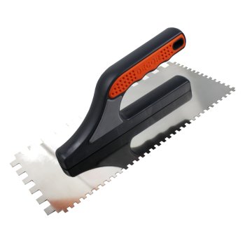 Гладилка для выравнивания плиточного клея 280х130 мм сталь 12х12мм