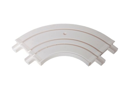 Угол внутренний трехрядный белый