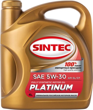 Масло моторное SINTEC PLATINUM SAE 5W30 4л SP