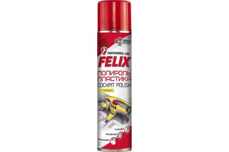 Полироль для пластика 400 мл Лимон