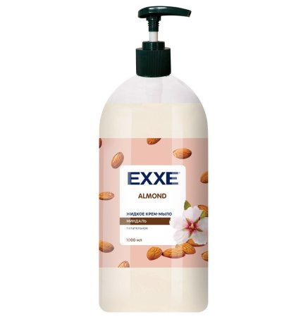 Мыло жидкое Exxe 1000мл Миндаль