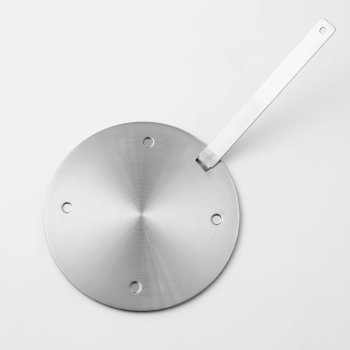 Адаптер для плиты Доляна цвет хром