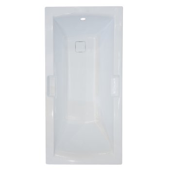 Ванна Алекса акриловая 150х75см с каркасом и переливом