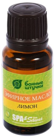 Эфирное масло  Лимон Банные штучки 1 шт, 15 мл