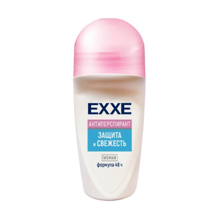 Антиперспирант Exxe Защита и свежесть ролик,  50 мл женский