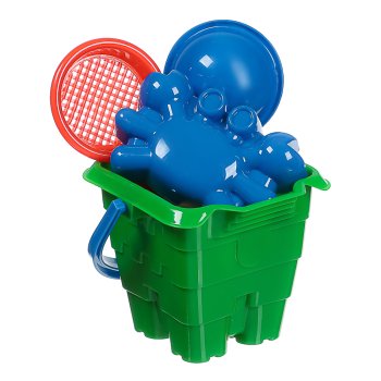 Набор для игры в песочнице 6 шт. 8см