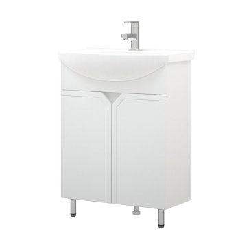 Тумба напольная Сириус 85х65х31,1см цвет белый