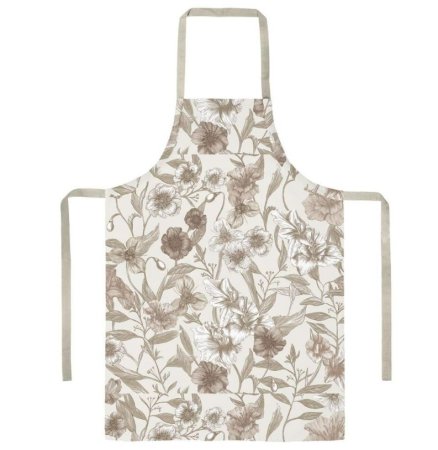 Фартук Флора 70х60 см 1шт бежевый Фартук Флора 70х60 см 1шт бежевый