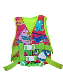 Жилет спасательный ONLYTOP 4761869 55х30х6 см зеленый