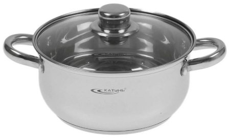 Кастрюля Гретта 3,2л нержавеющая сталь