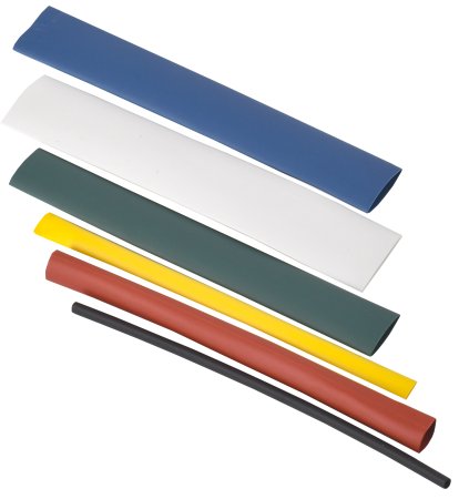 Набор термоусадочных трубок IEK 2/1, 4/2, 6/3, 8/4, 10/5, 12/6мм 100шт. 0,1м мультиколор