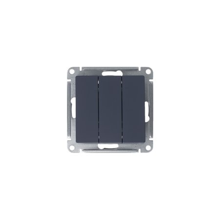 Выключатель встраиваемый Schneider Electric AtlasDesign 3 кл. грифель,