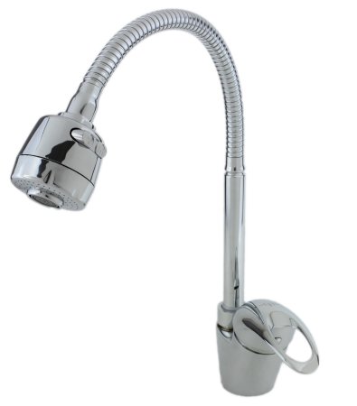 Смеситель для кухни с гибким изливом КЛЕВЕР ONIKS хром