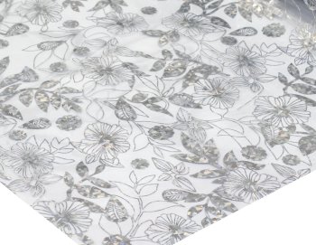 Клеенка силикон 20х 0,8м силиконовая толщина 0,65мммм цвет прозрачный