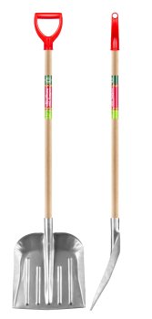 Лопата снеговая Рыдлевка деревянный черенок 33х 37см ЦИ Лопата снеговая Рыдлевка деревянный черенок 33х 37см ЦИ