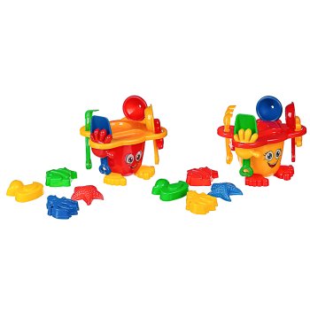 Набор для игры в песочнице Дружок 9 шт. 19см