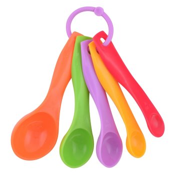 Набор мерных ложек Мультидом 15см 5 шт