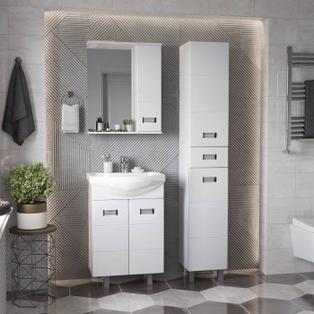 Тумба напольная Балтика 68х66,4х31,6см цвет белый Тумба напольная Балтика 68х66,4х31,6см цвет белый