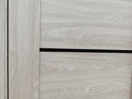 Дверь межкомнатная Линия 1 дуб трэвис серый 600х2000 мм
