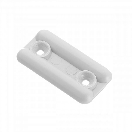 Подпятник 18х35 мм белый 4 шт.