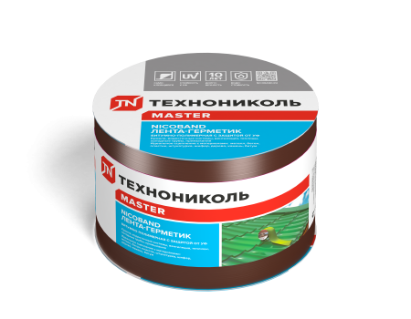 Лента герметизирующая NICOBAND 0,100 х 10 метров коричневый