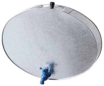 Умывальник без тумбы Лысьва 10 л серый