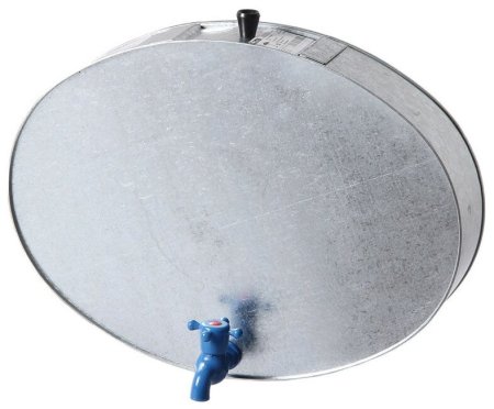 Умывальник без тумбы Лысьва 10 л серый