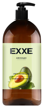 Крем-мыло жидкое Exxe 1000мл Авокадо
