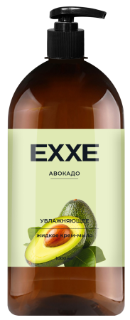 Крем-мыло жидкое Exxe 1000мл Авокадо