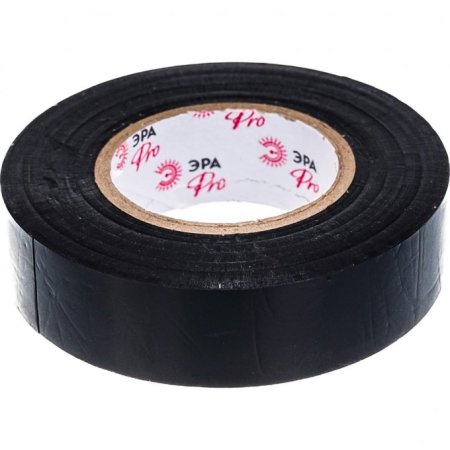 Изолента ПВХ ЭРА 19мм х 20м чёрная