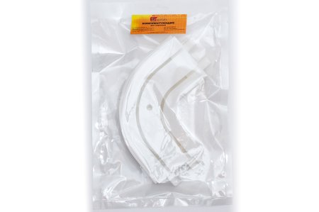 Угол внешний двухрядный белый