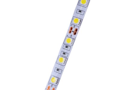 Лента светодиодная Jazzway 14,4Вт/м 12В IP20 холодный белый уп.5м (св/диоды SMD5050)