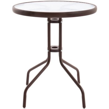 Стол садовый CHST0060-2 60х72см темно-коричневый