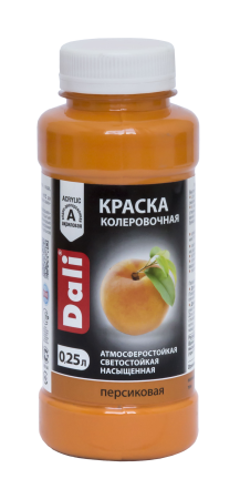 Колер-краска Dali 0,25 л персиковый