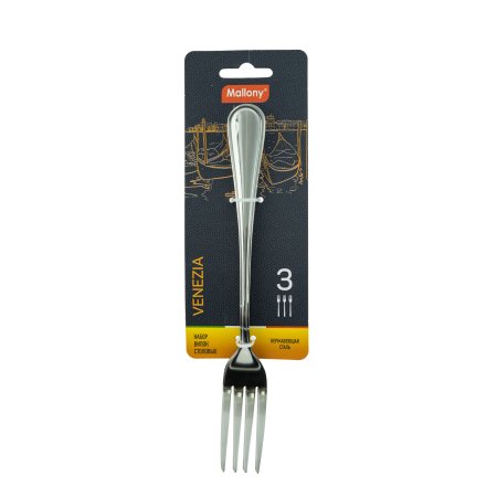 Вилка столовая Mallony VENEZIA 3 шт. Вилка столовая Mallony VENEZIA 3 шт.