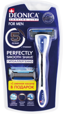 Бритва Dionica 5лезвий 1 шт