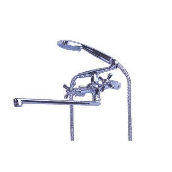 Смеситель для ванны HAIBA HB2125 хром с душевым гарнитуром