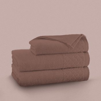 Полотенце махровое Mokko 90х50см какао