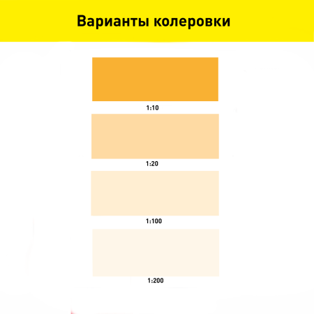 Колер-паста BERGAUF 0,1 л охра