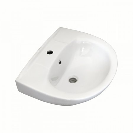 Раковина Лобненский стройфарфор Антей фарфор 550мм полукруглая цвет белый