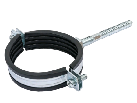 Хомут с дюбелем и шурупом MasterProf d2 1/2" 1 шт цвет хром