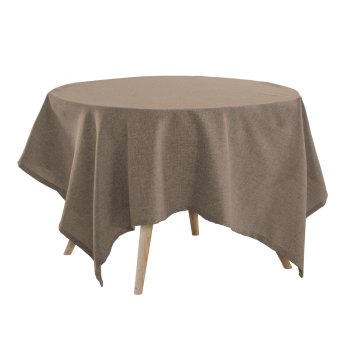 Скатерть Какао 200х165 см рогожка