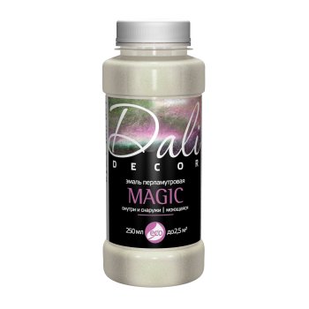 Эмаль акриловая декоративная DECOR Magic Dali жемчуг 0,25 л