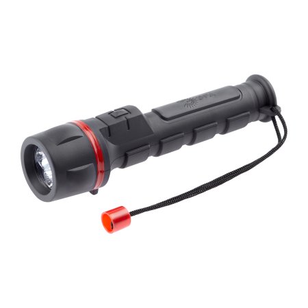 Фонарь светодиодный ручной ЭРА 0,7Вт R2AA черный